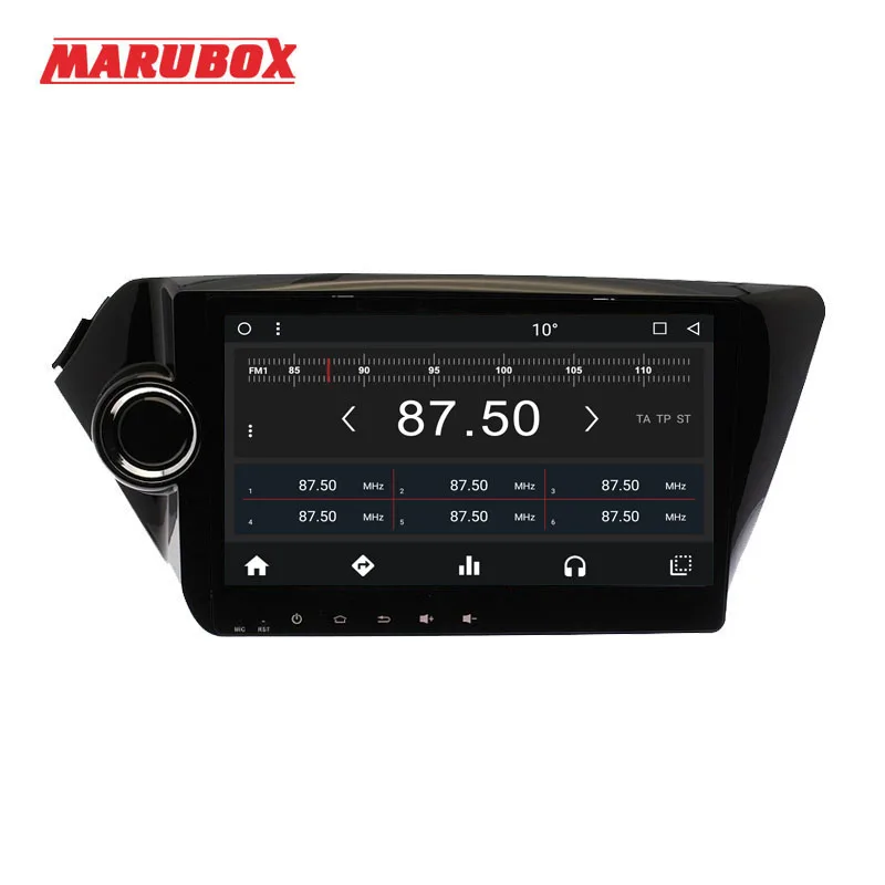 MARUBOX 9A203MT3 Android 7,1 автомобильный gps-навигатор 9 дюймов для KIA RIO. K2 2010- 4 ядра 2 Гб ram 32 ГБ rom 1024*600 в Dash 2Din