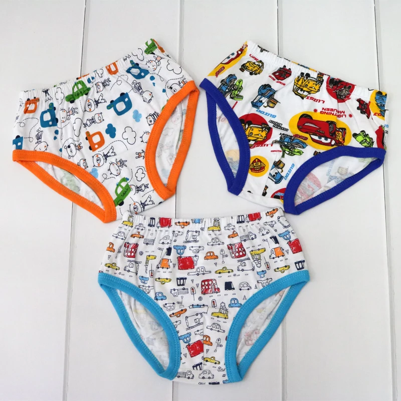 

Children 3 Pieces/lot Panties Newborn Clothing 100% Cotton Boys Underwear 2019 New Little Q Baby Clothes Toddler Suits Sleepwear