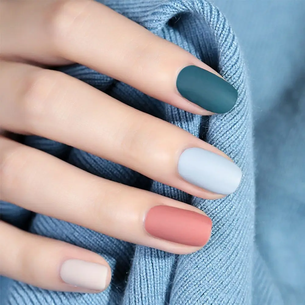 Матовый эффект лак для ногтей чистый цвет ногтей Дизайн ногтей жирный лак маникюр лак для ногтей лак