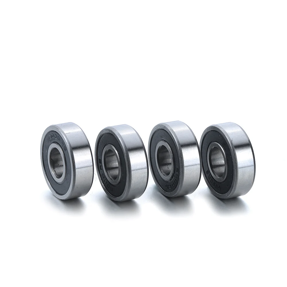 10Pcs 6000 2RS Bearings Kit Set 10x26x8mm Deep Groove Ball Bearings