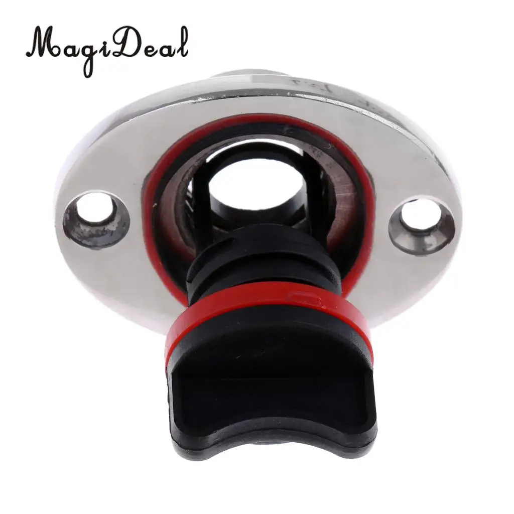 

MagiDeal Universal Replacement Marine Boat Yacht Kayak Dinghy Transom Hull Drain Plug Bung Socket Screw Type 25mm 1
