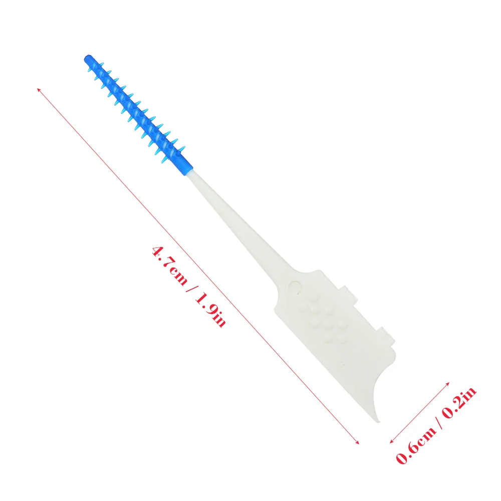 20 шт межзубные щетки очищаются между зубами межзубные щетки зубочистка эластичные десны Массажер для ухода за зубами инструмент