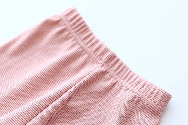 2018 Spring Autumn Free Shipping Child Baby Clothing Solid Color Long Trousers Pants Baby Rabbit Kids Children Girl Leggings (16)