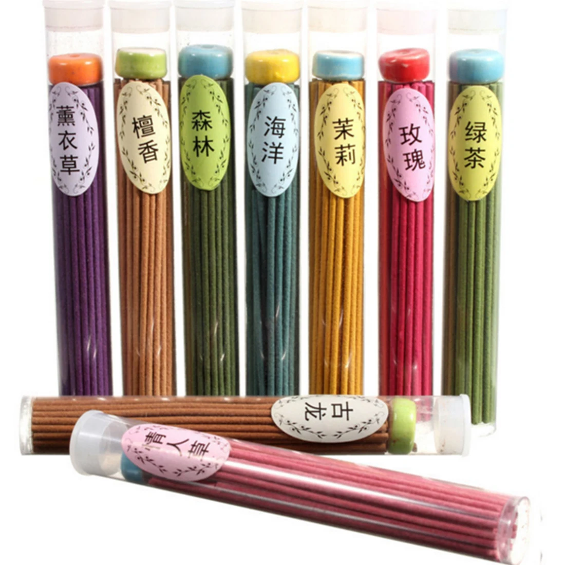 A box of Sticks incense Aromatherapy fragrance spices Fresh Air Natural