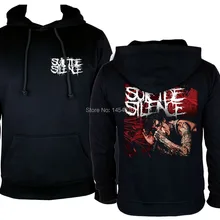 Рокер Самоубийство Молчание группа певца Хлопок Прохладный Рок Толстовки брендовая куртка черный Heavy Metal толстовка панк пуловер ватки