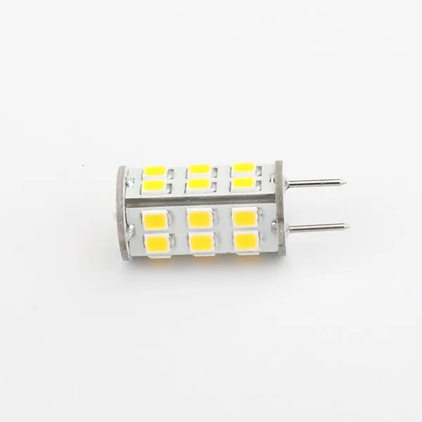 Бесплатная доставка! Светодиодная лампа G6.35 2835SMD 27 светодиодов 3500лм широкая