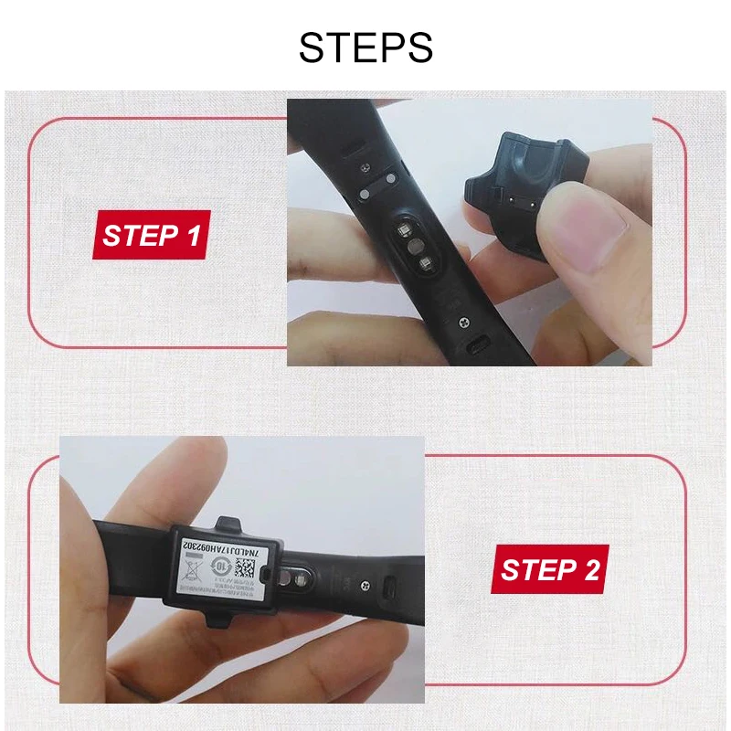 Универсальное зарядное устройство для смарт часов Huawei Honor Band 5 4 с usb кабелем