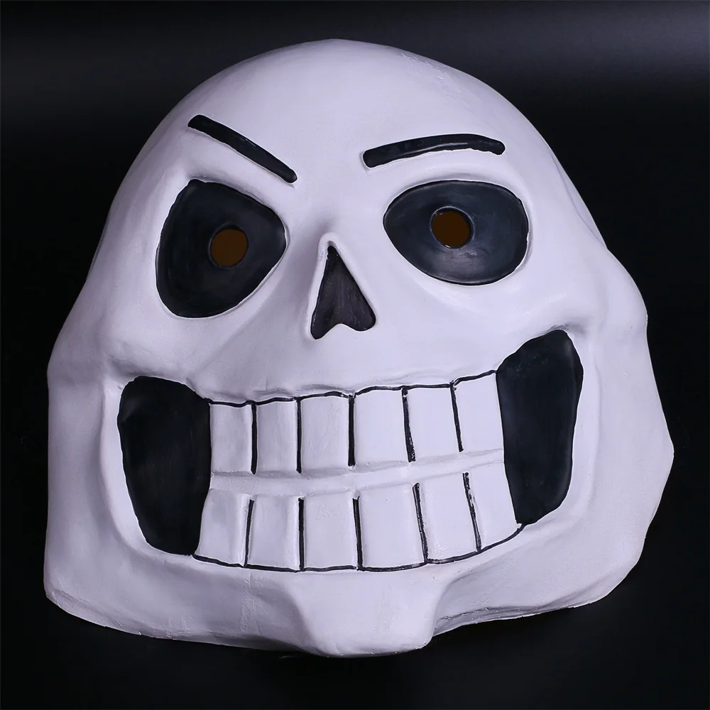 11 Halloween Costume Cosplay Movie Game Prop Mask Sans Undertale Helmet Hard Latex Cosplay Sans Papyrus Helmet Full Head Masks (6)