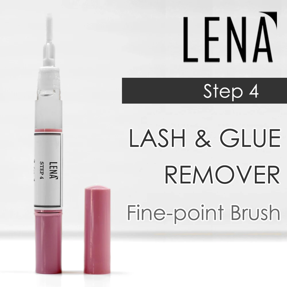 

LENA 5ml Eyelash Extension Adhesive Remover Glue Remover with Brush - Precision