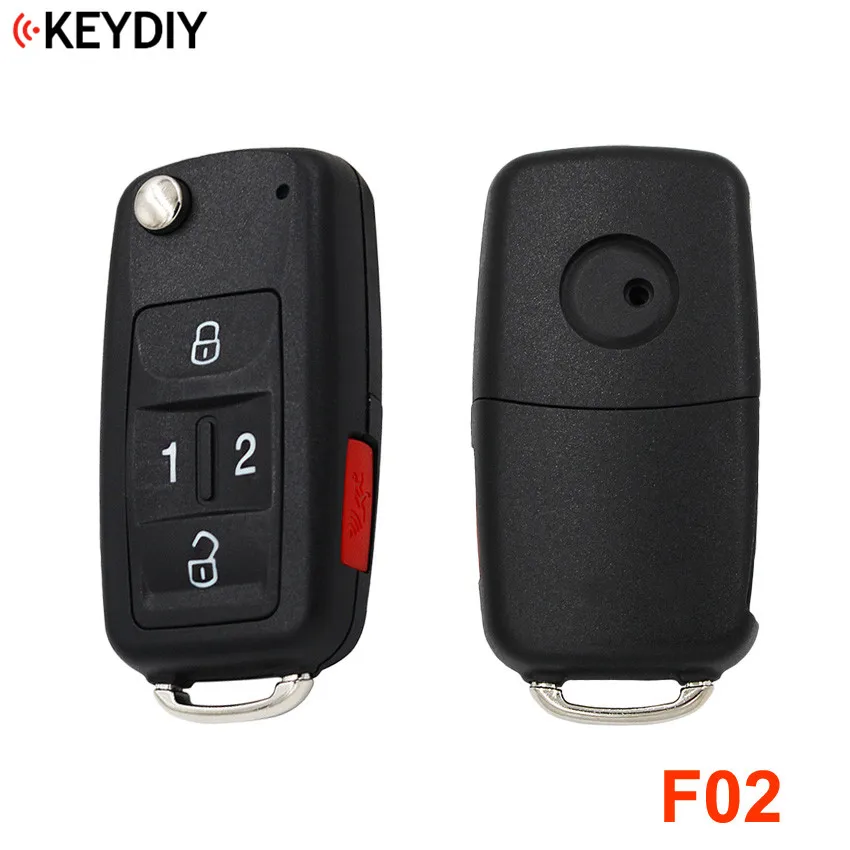 

KEYDIY F02 Auto & Garage 2 in 1 KD Remote Car Key 6 Buttons for KD900 KD900+ URG200 KD-X2 Key Generator