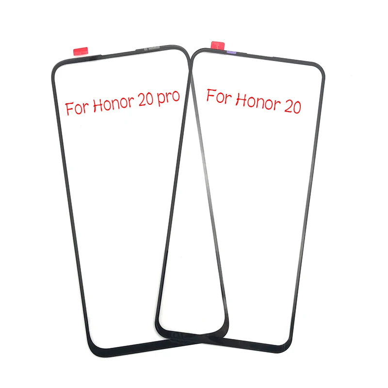 

New LCD Front Outer Lens For Huawei Honor 20 Pro Front Outer Glass Lens Cover Replacement