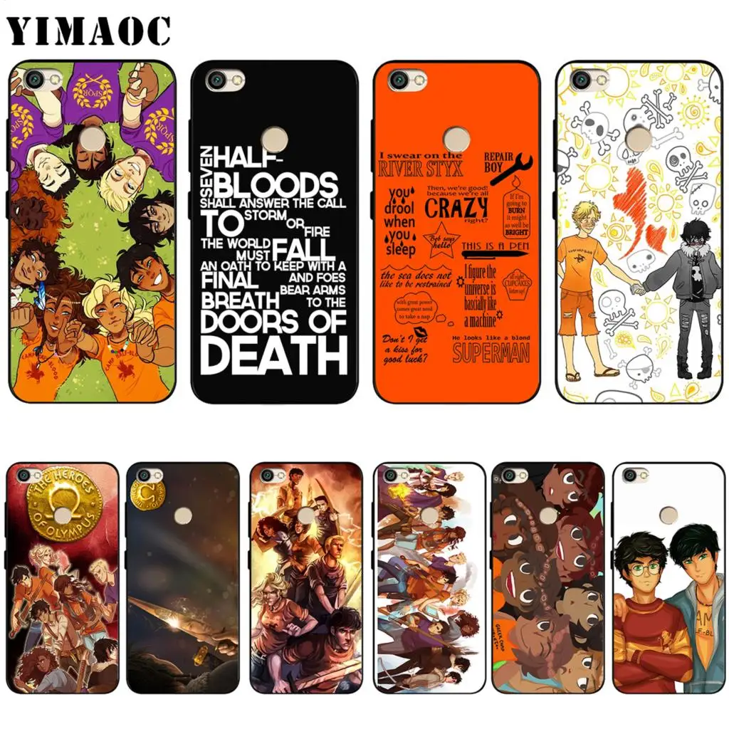 

YIMAOC The Heroes of Olympus Silicone Case for Xiaomi Redmi Note 4 4x 4a 5 5a 6 8 Pro Prime Plus