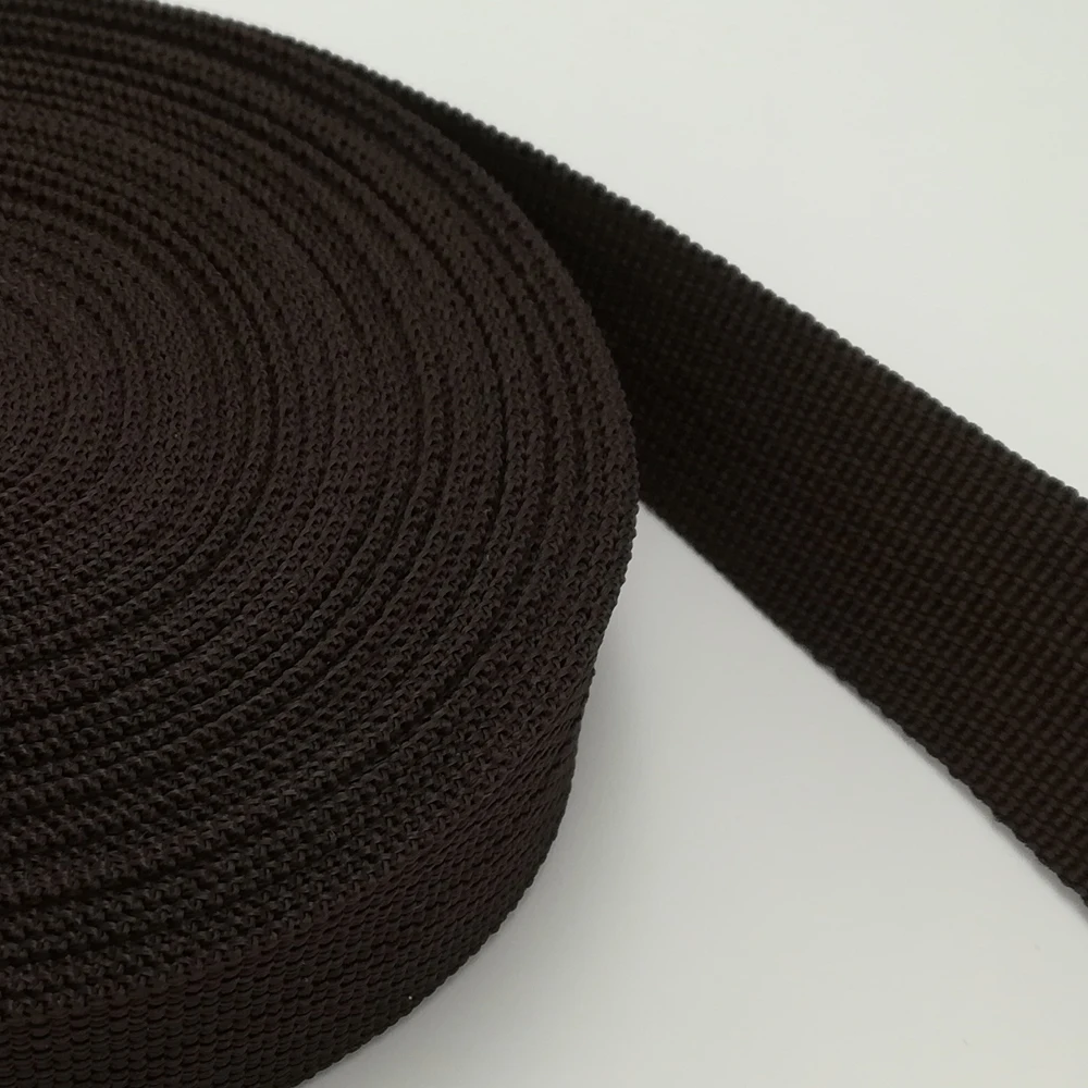 25 мм тесьма 10 м длиной один дюйм цветной 50 цветов доступны полипропилен для сумки швейный пояс тесьма обвязка плетеный ремень