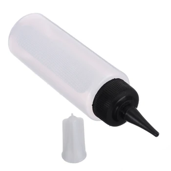 Günstig Professionelle 150ml Salon Applikator Mess Kunststoff Flasche Friseur Flasche Salon Barber Für Haar Styling Friseur