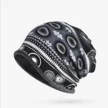 Seioum тюрбан, шапка бини, шапки для мужчин и женщин шапки унисекс шапки бини шапки хеджирования Кепки двойной Слои вязать Кепки дамская шляпа без полей маска Шарф