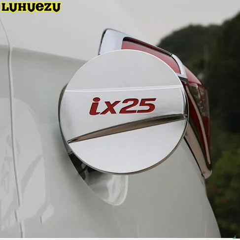 Крышка топливного бака Luhuezu хромированная крышка газового для Hyundai Creta IX25