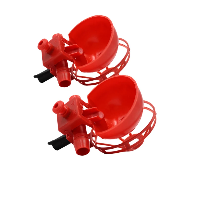 

5Pcs Automatic Bird Coop Feed Automatic Poultry Chicken Fowl Drinker Water Drinking Cups chick drinking waterer