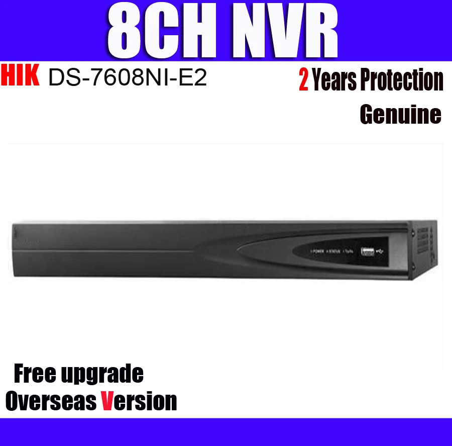 DS 7608NI E2 7616NI 6mp 8CH NVR с 2 интерфейсами SATA H.264 сетевой видеорегистратор логотипом|8ch