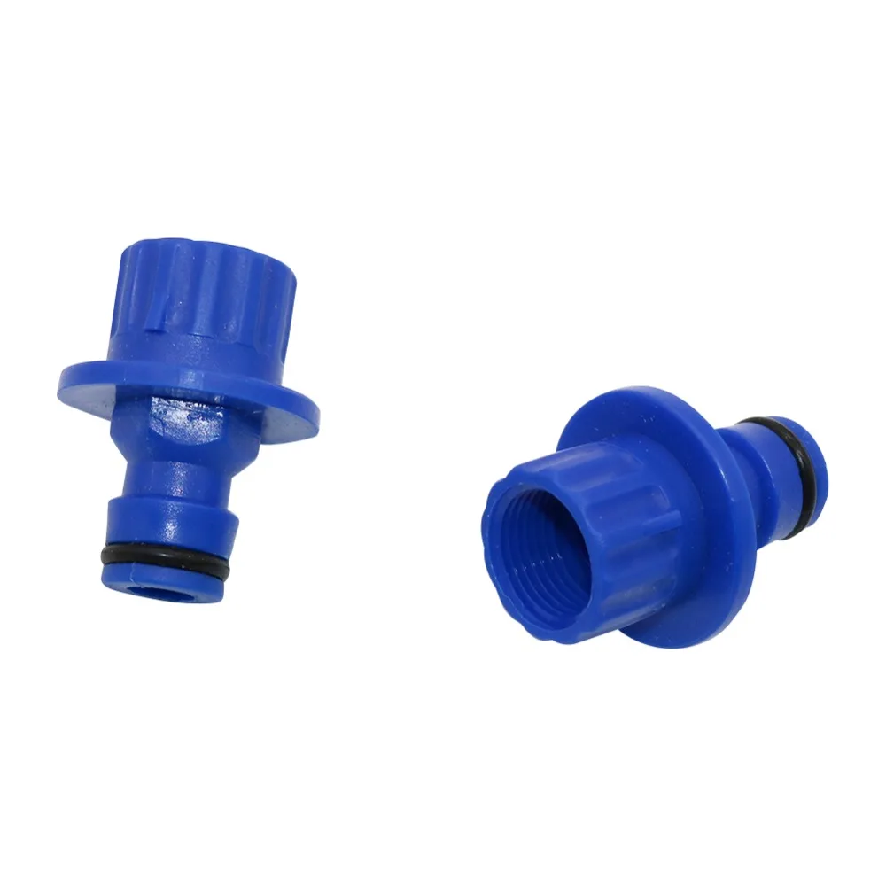 

3 Pcs Car washer pump nipple Connectors with 18mm Inner thread Agriculture Garden Watering Diaphragm pump Coupling Pipe