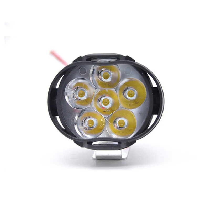 

Dreauto Super Bright High Power 6W Motorcycle Led Light Fog Spot White Headlight Working Light DC 12V 24V External Lighting