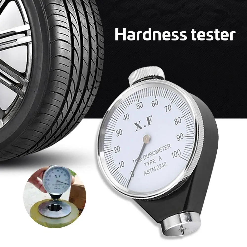 

Shore Type A/O/D Rubber Tire Durometer Hardness Tester Meter 0-100 HA sclerometer hardness tester