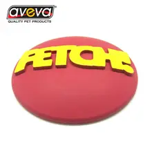 Natural Rubber Pet Dog Flying Disc Pet Dog Training Fetch Toy Pet Dog Training Frisbee Saucer Toy Pet Dog Flying Disc Toy