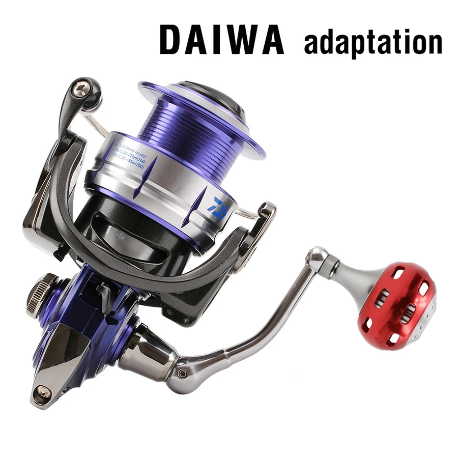 SANLIKE авиационная алюминиевая рыболовная ручка для SHIMANO B& DAIWA L Рыболовная катушка ручка Baitcasting спиннинг рыболовные снасти