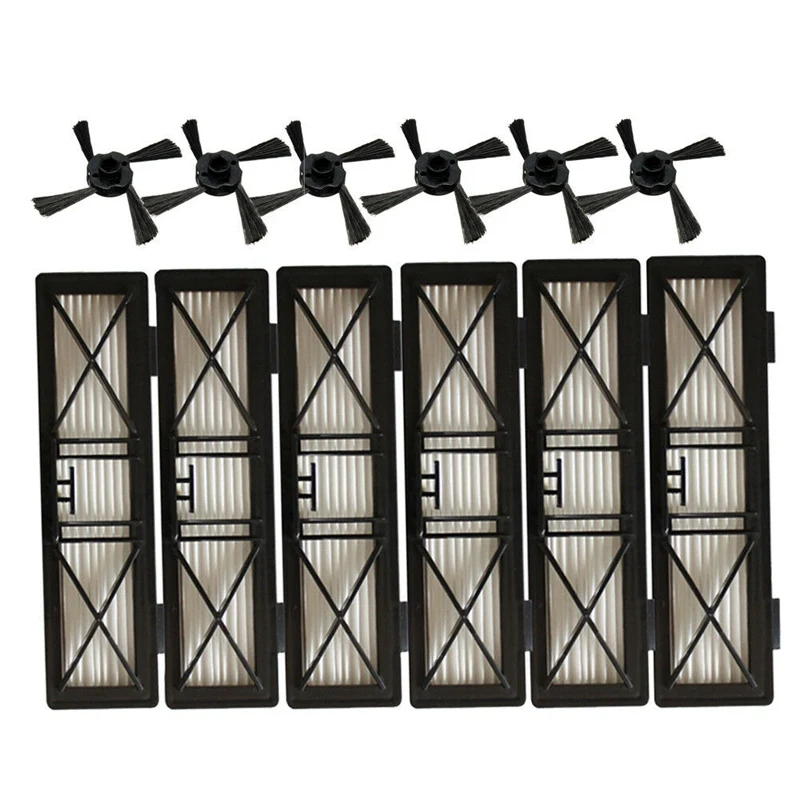 

Hepa Filter + Side Brush for Neato Botvac D Series 945-0215 70E D5 D75 D80 D85