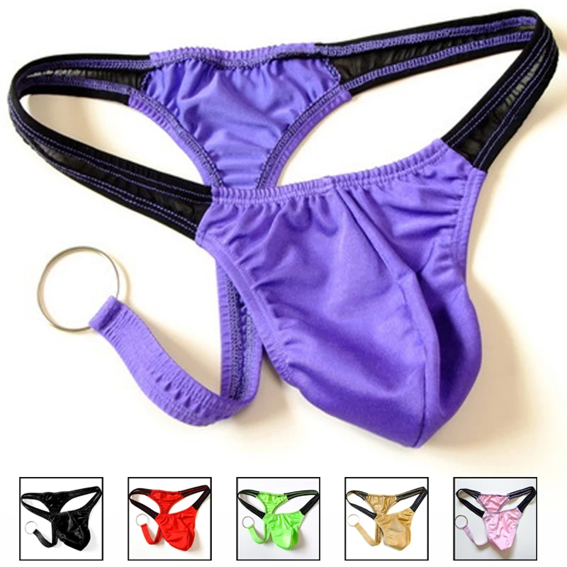 US Men G-String Thong Sissy Panties Trunk Bikini Briefs Breathable Gay Underwear