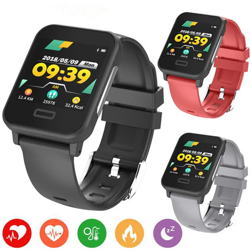 

E33 Smart Watch With Heart Rate Monitor ECG Blood Pressure IP67 Waterproof Fitness Tracker Wrisatband Sport Smartwatch