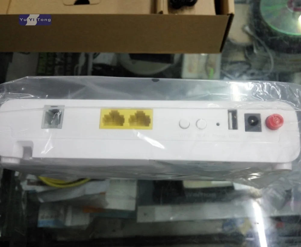 Оригинальный Новый ZTE F612W GPON ONU ONT 2FE + 1TEL wifi ZXHN маршрутизатор SIP или H.248 протокол|gpon
