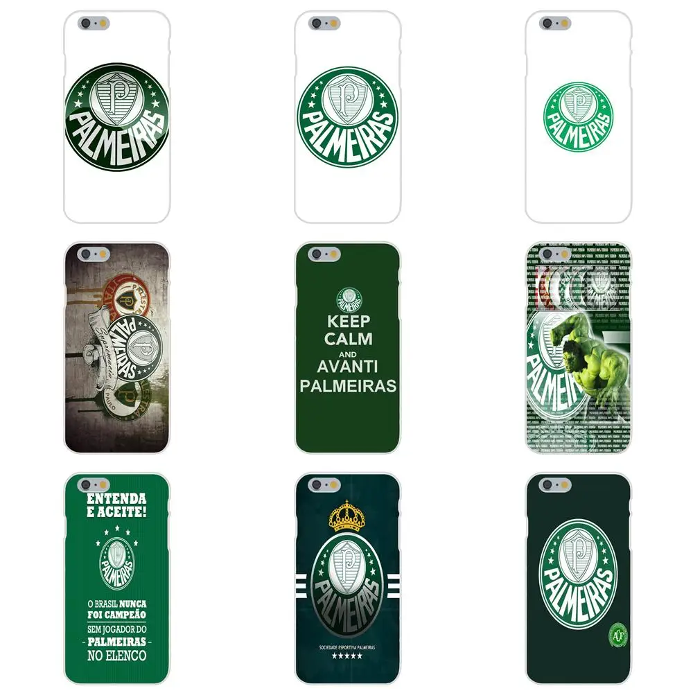 Мягкий защитный экран для Apple iPhone 4 4S 5 5C 5S SE 6 6S 7 8 Plus X XS Max XR Football Club Palmeiras | Мобильные