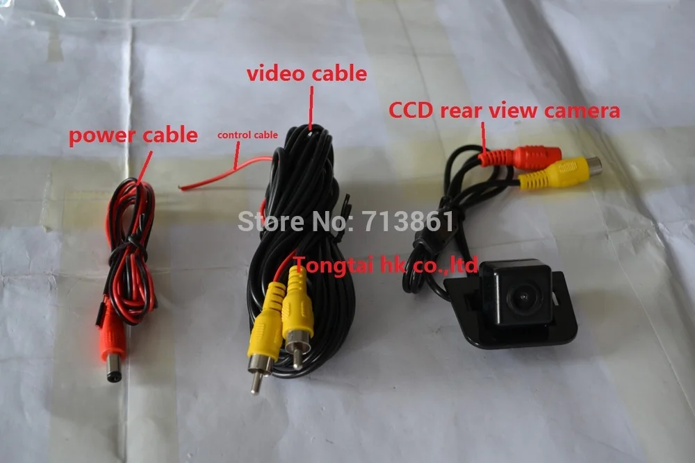 

fit for toyota prius Car Camera,100% waterproof,reverse parking,CCD, wide angle,color camera,with guide line