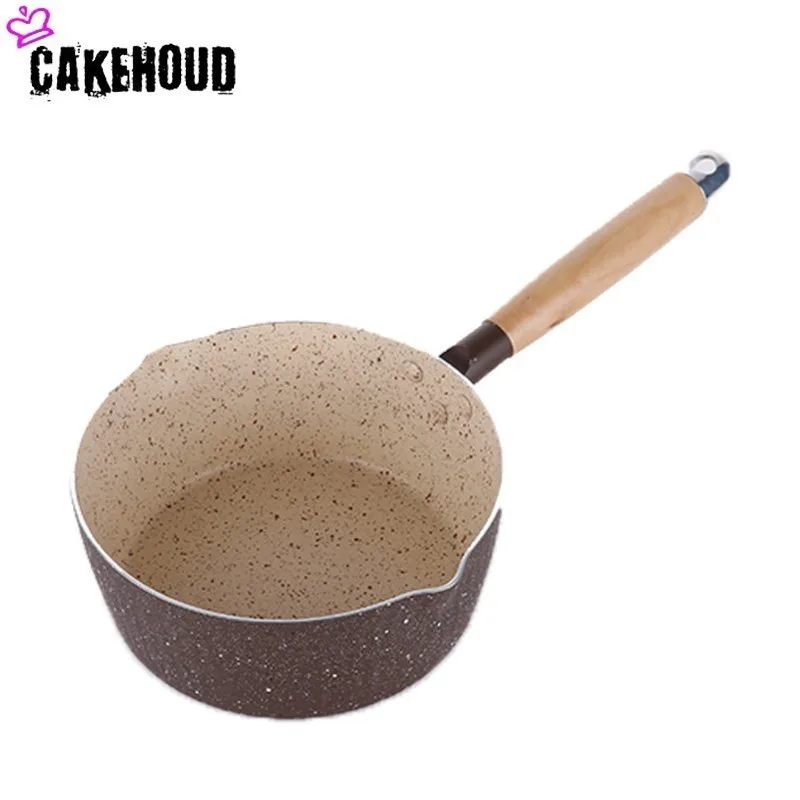 

CAKEHOUD Kitchen Cooking Pot Maifan Stone Non-stick Cook Noodles Hot Milk Japanese-style Snow Pan Cooker Universal Cookware