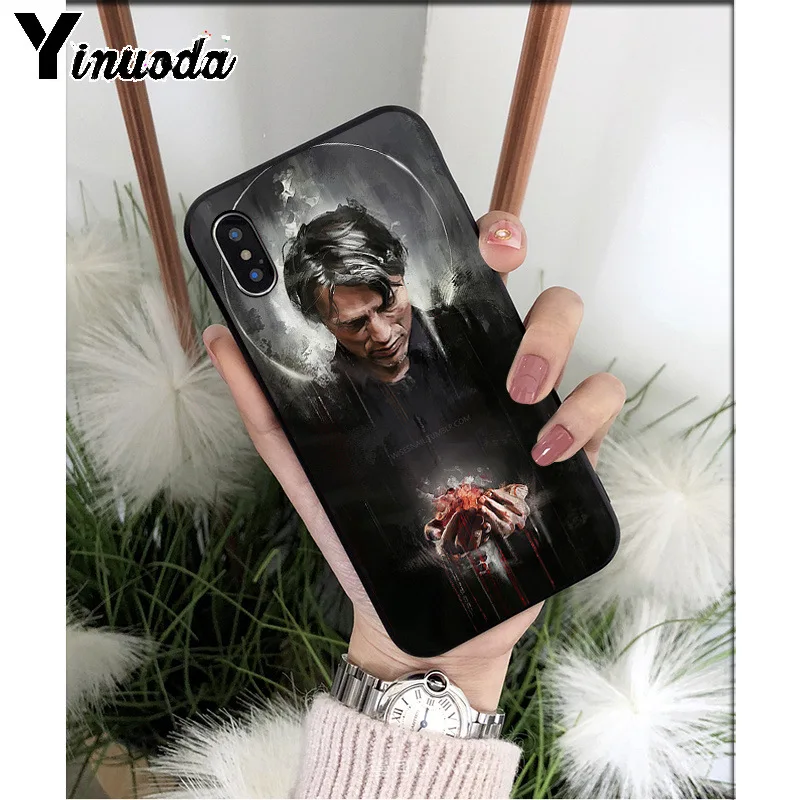 Yinuoda ТВ серия Hannibal высококачественный чехол для телефона для Apple iPhone 8 7 6 6S Plus X XS MAX 5 5S SE XR Чехол для мобильного телефона s