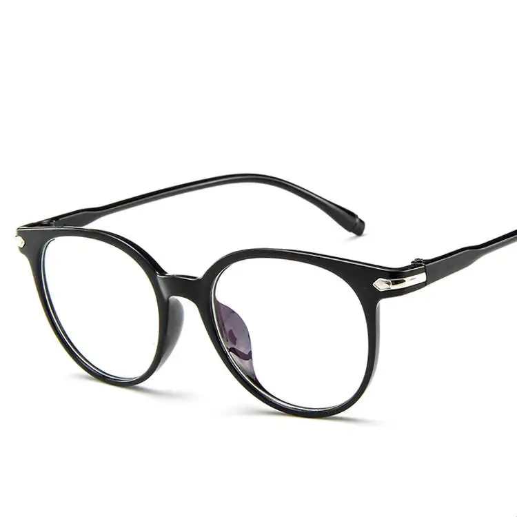 Новые круглые очки женские/мужские модные круглые очки оправа для женщин прозрачные поддельные очки милые прозрачные оправы для очков