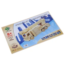 Новые детские деревянные искусные пожарная машина модель «сделай сам» головоломка деревянная сборная игрушка в подарок