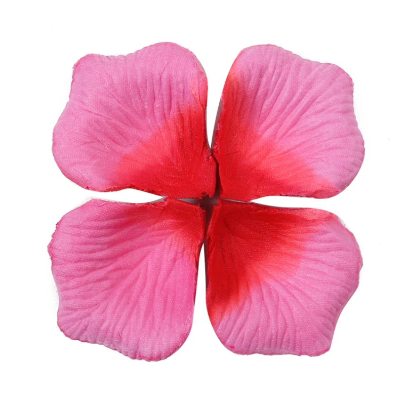 100pcs/pack Romantic Artificial Rose Flower Silk Rose Petals for Party Event Valentines Day Wedding Decoration Favors