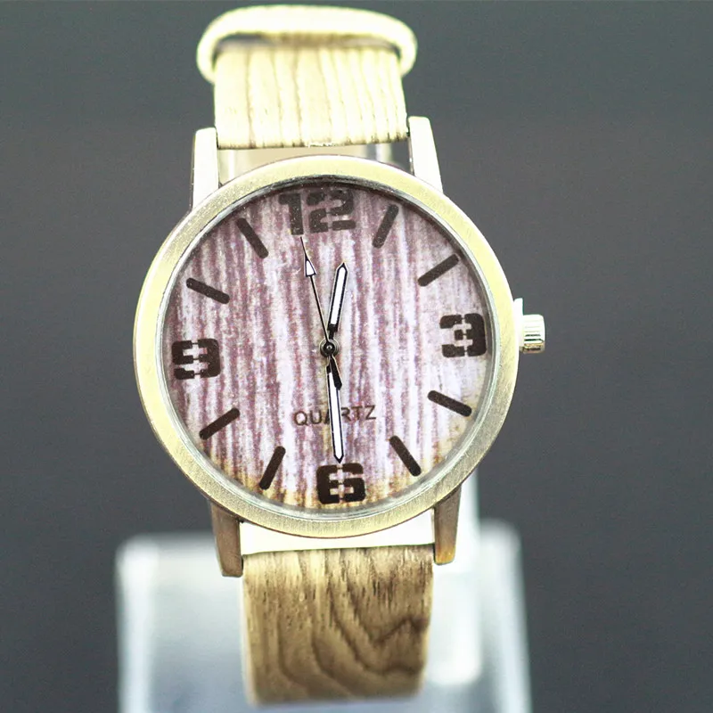 Low-price-new-Vintage-Wood-Grain-Watches-for-Men-Women-Fashion-Quartz-Watch-Faux-Leather