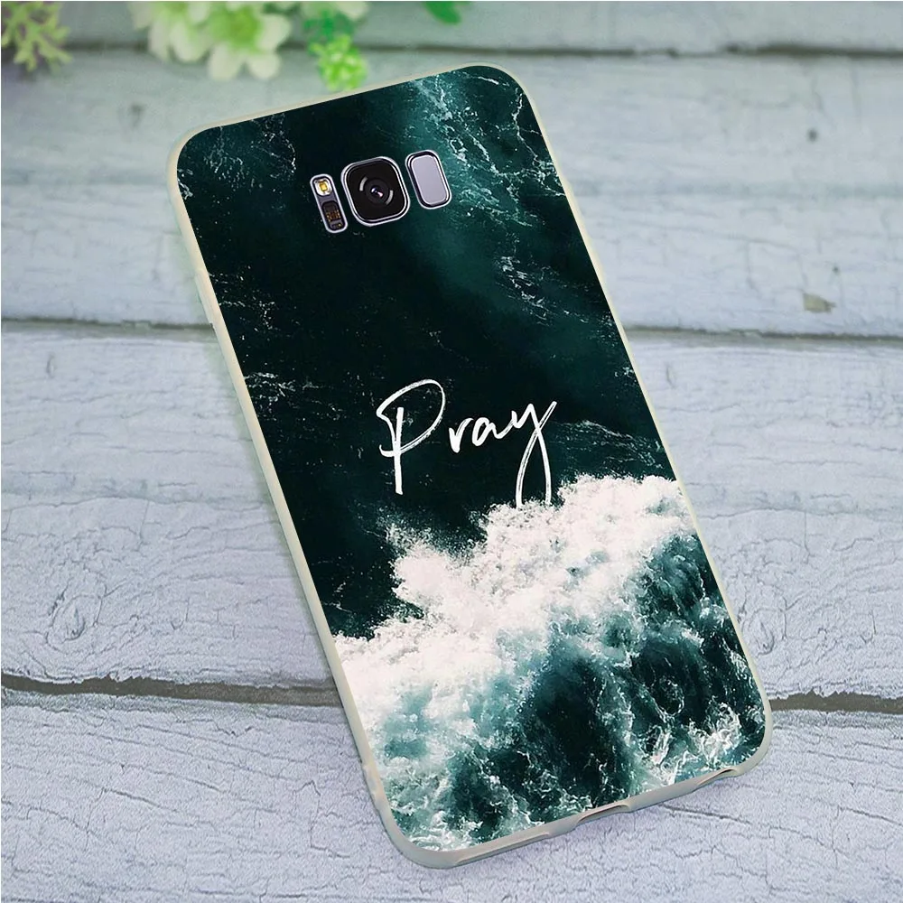 Мягкие чехлы из ТПУ с изображением Иисуса Христа чехол для Samsung Galaxy S8 M10 M20 M30 S7 Edge S6