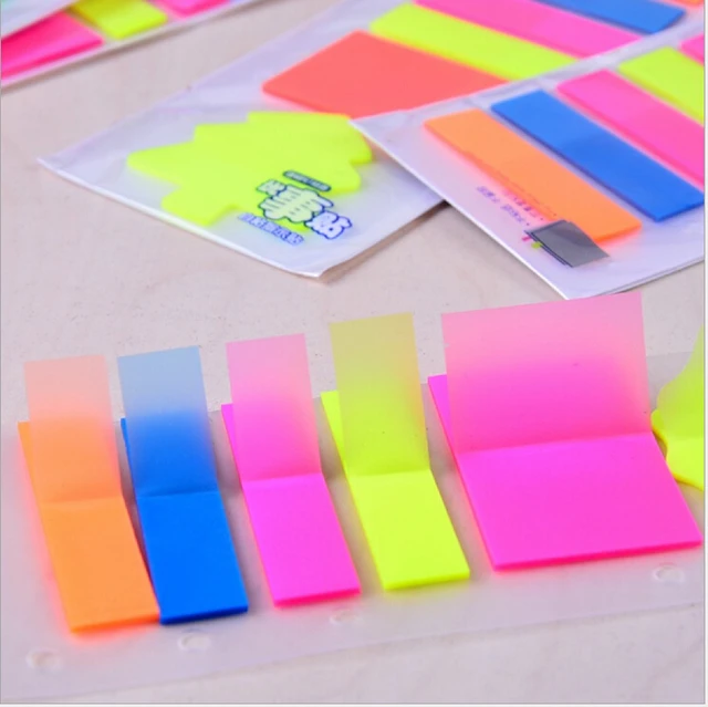 Colorful Sticky Notes Note book Portable Post It Notes With A Pen Memo