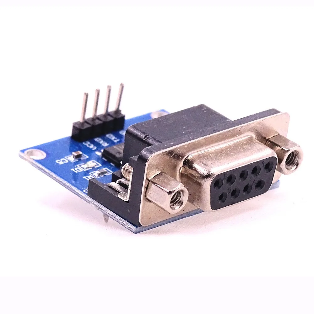 Модуль преобразователя RS232 в TTL COM плата с последовательным портом MAX3232 MAX232CSE