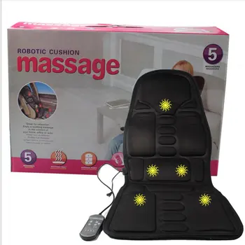 

Massage Mattress Full Body Heated Massager Mat Remote Control Cushion Foldable