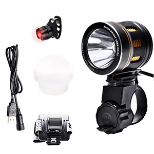 Best MTB Cycling Flashlight linterna XML T6 Waterproof Sports Tent lights Bicycle Bike lights (No 18650 battery) 1