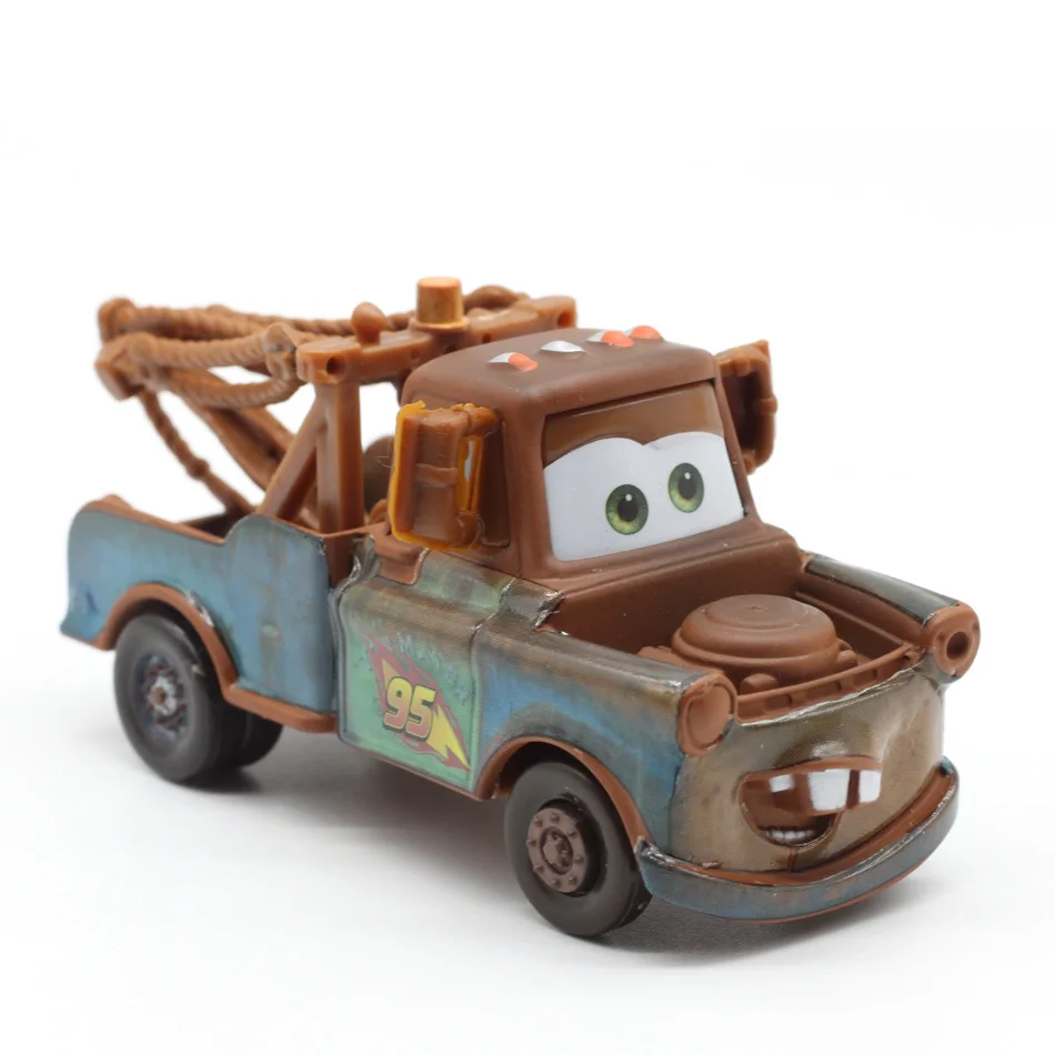 Disney Pixar Cars 2 3 новое освещение Mcqueen Suv Mater Flo Jackson Storm 1:55 литые под давлением игрушки из металлических сплавов детские рождественские игрушки лучший подарок - Цвет: 9