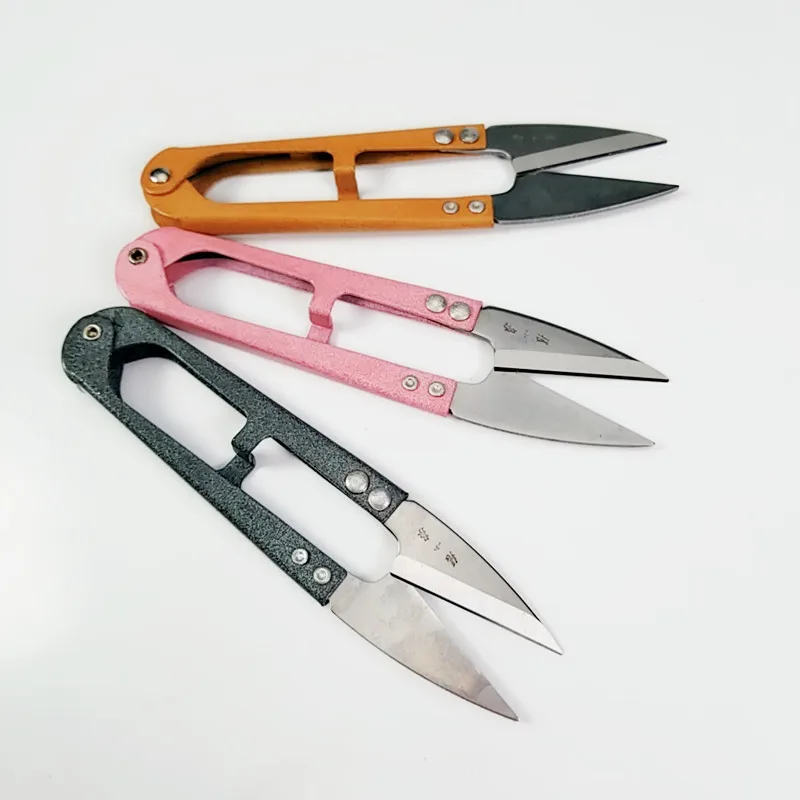 3pcs/lot U cut Cross Stitch Scissors Cut Thread, small yarn, shear