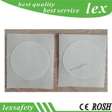 100 штук в партии диаметр 40 мм 13,56 МГц NFC 216 низкая стоимость nfc Программирование метки HF rfid, программируемая nfc rfid противокражная бирка