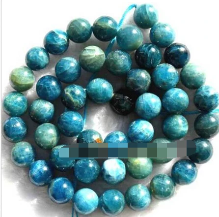 

xiuli 000812 natural kyanite round Beads 15" 8mm