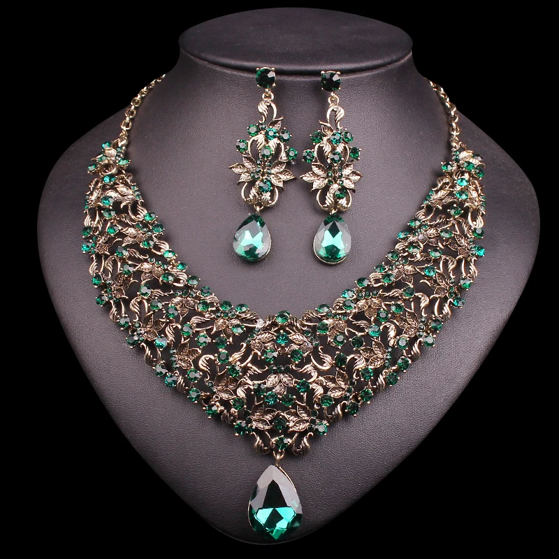 Vintage Wedding Jewelry Sets For Brides 8