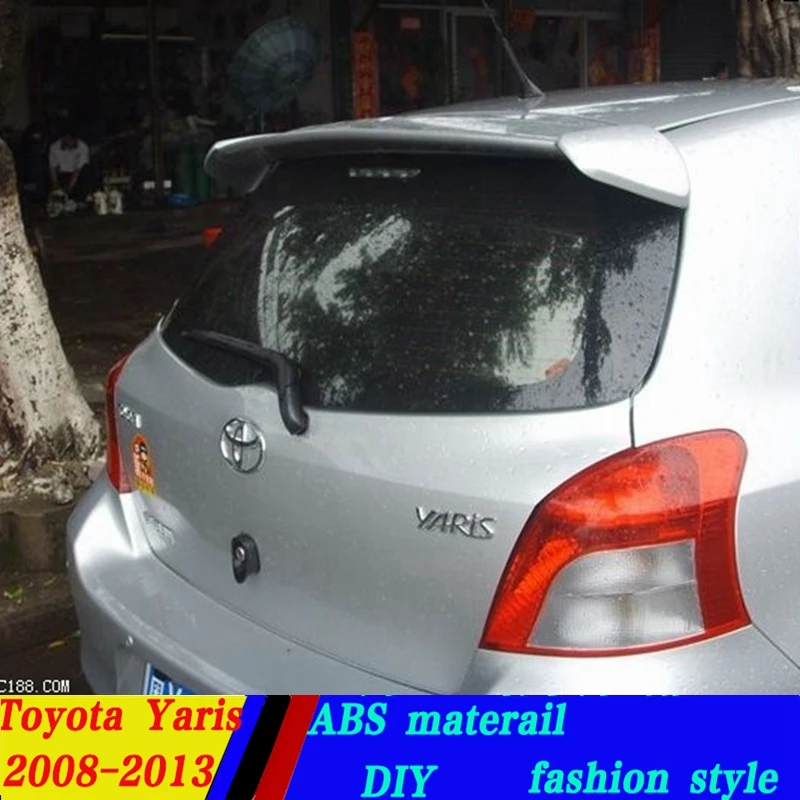 Используется для toyota vios/yaris спойлер хэтчбек света высокого качества ABS Материал
